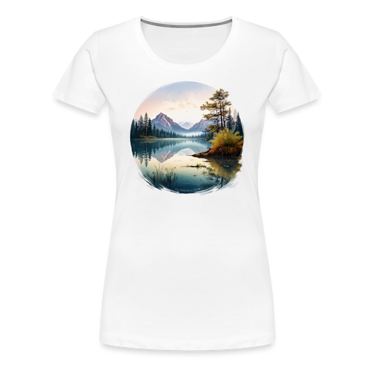 Filterfotograf – Dreamy Vistas Collection Frauen Premium T-Shirt - Weiß