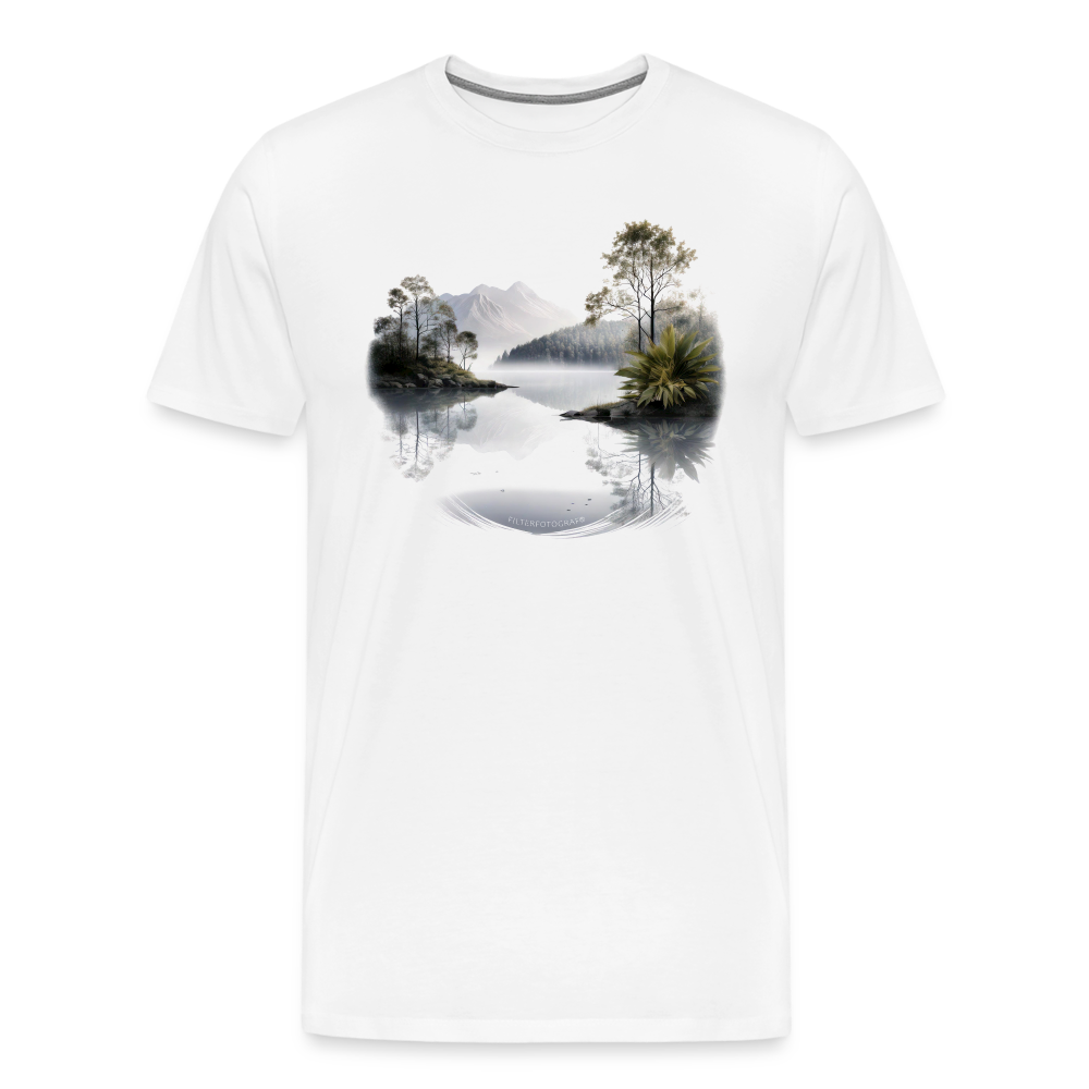 Filterfotograf – Männer Shirt - Dreamy Vistas Collection - Weiß