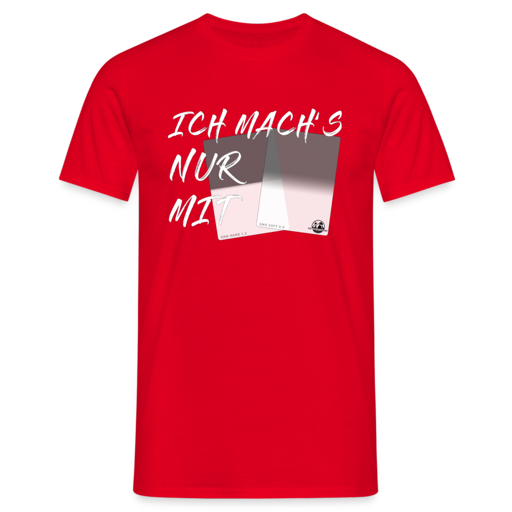 Fotografen Shirt - Für Filterfotografen - Rot