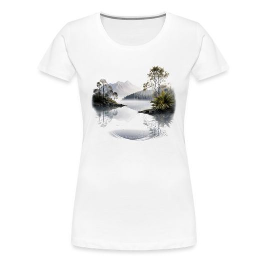 Filterfotograf – Dreamy Vistas Collection Frauen Premium T-Shirt - Weiß