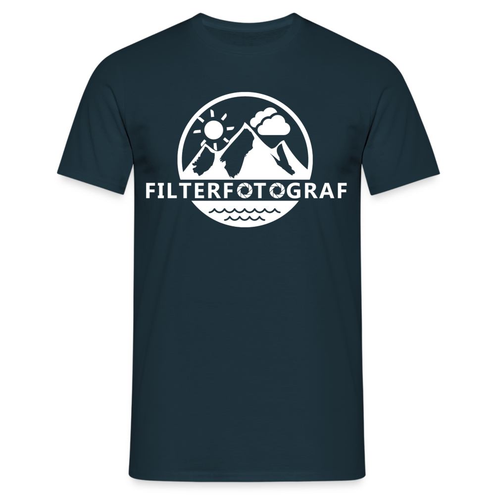 Fotografen Shirt - Filterfotograf - Navy