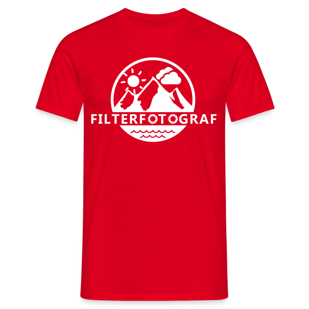 Fotografen Shirt - Filterfotograf - Rot