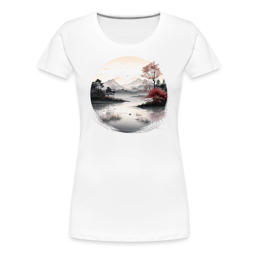 Filterfotograf – Dreamy Vistas Collection Frauen Premium T-Shirt - Weiß