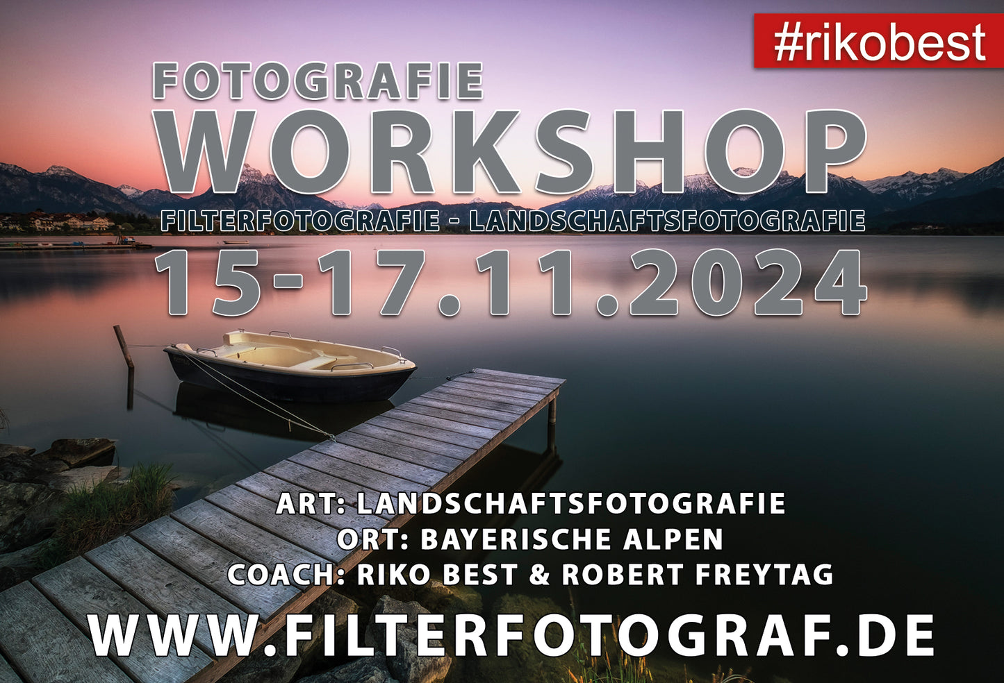 Fotografie Workshop - 3 Tage intensiv Workshop - Bayerische Alpen  15-17.11.2024